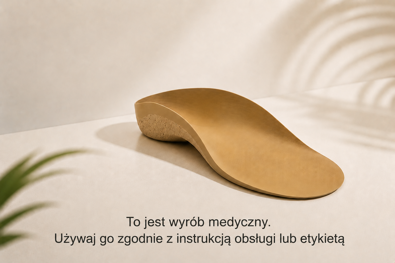 Indywidualnie wykonana wkładka ortopedyczna